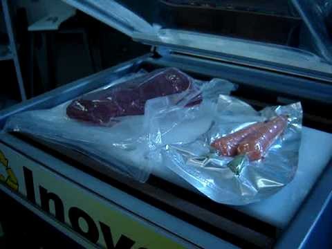 maquina de embalagem a vácuo para carnes