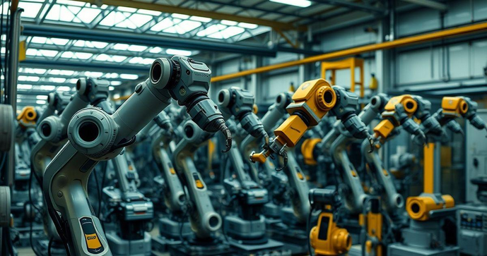 Robôs Industriais: A Revolução da Indústria 4.0