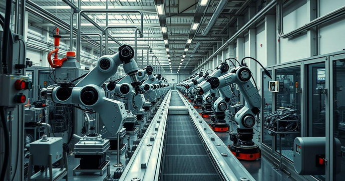 Robôs Industriais: Transformando a Indústria Moderna