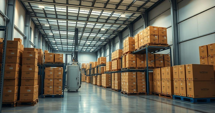 Paletizadora: Solução Eficiente para Armazenagem e Descarregamento